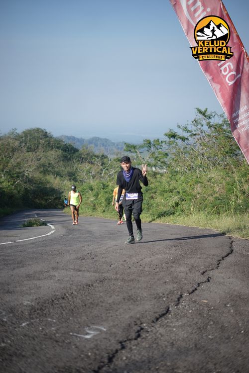 Race photo from Kelud Vertical Challenge 2024