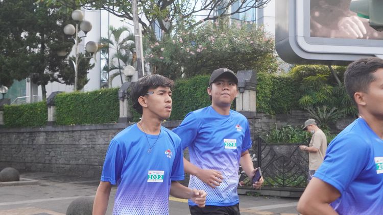 Race photo from KBP City Run 2024 Vibes
