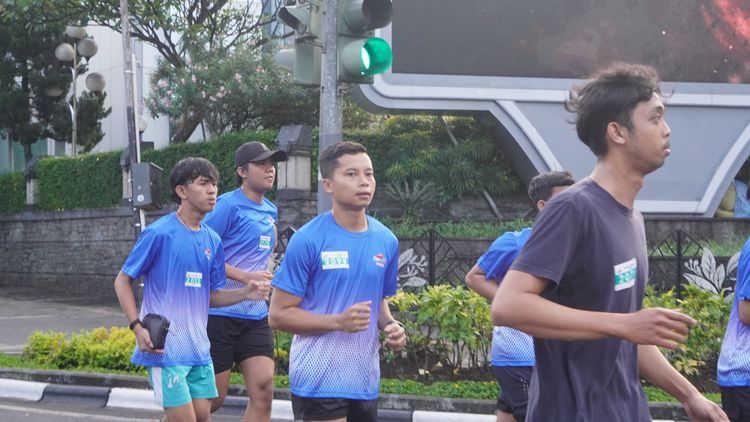 Race photo from KBP City Run 2024 Vibes