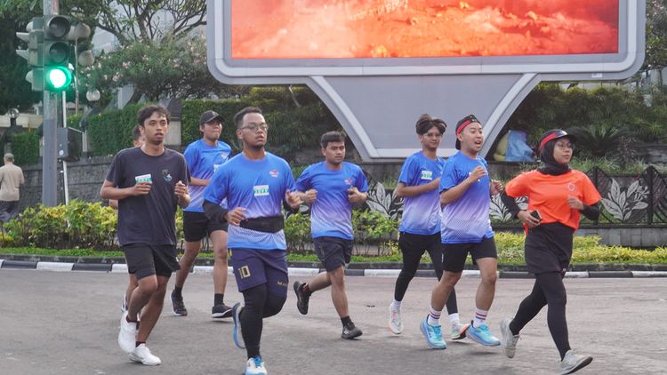 Race photo from KBP City Run 2024 Vibes