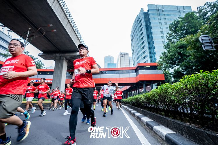 Race photo from ONE RUN 10K 2025