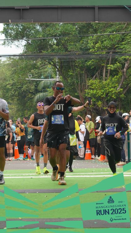 Race photo from Mangkunegaran Run 2025