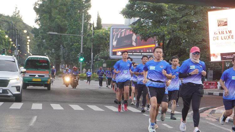 Race photo from KBP City Run 2024 Vibes