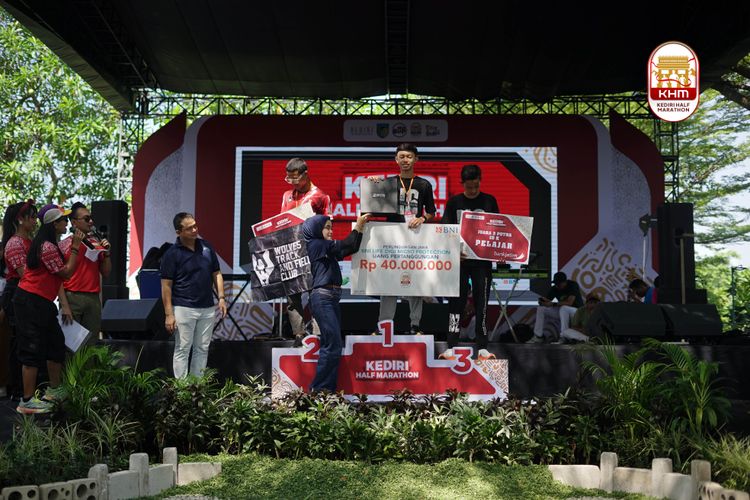 Race photo from Kediri Half Marathon 2025