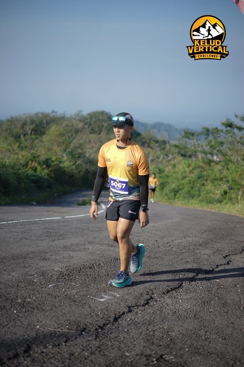 Race photo from Kelud Vertical Challenge 2024