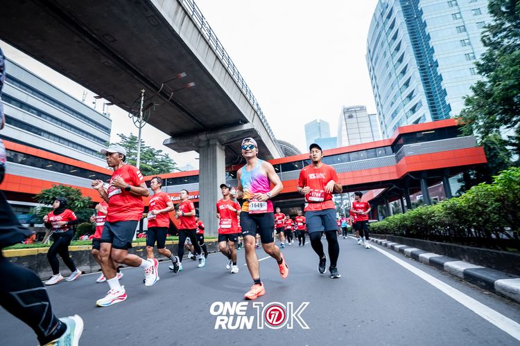 Race photo from ONE RUN 10K 2025