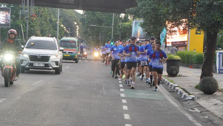 Race photo from KBP City Run 2024 Vibes