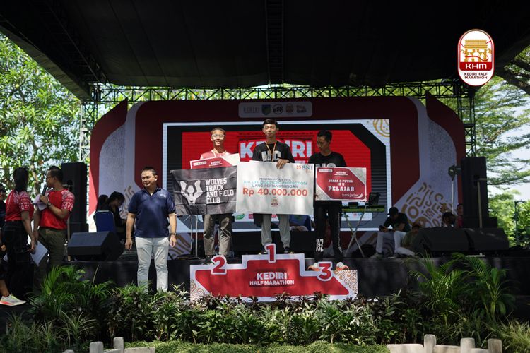 Race photo from Kediri Half Marathon 2025