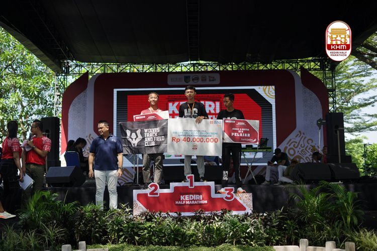 Race photo from Kediri Half Marathon 2025