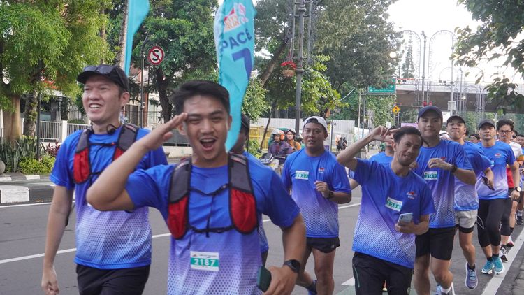 Race photo from KBP City Run 2024 Vibes