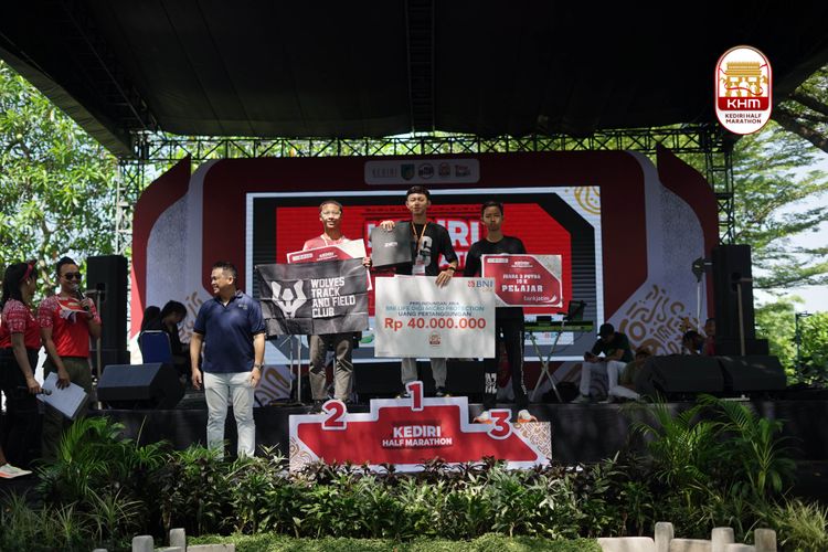 Race photo from Kediri Half Marathon 2025