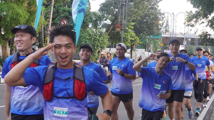 Race photo from KBP City Run 2024 Vibes