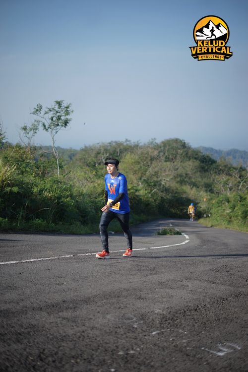Race photo from Kelud Vertical Challenge 2024