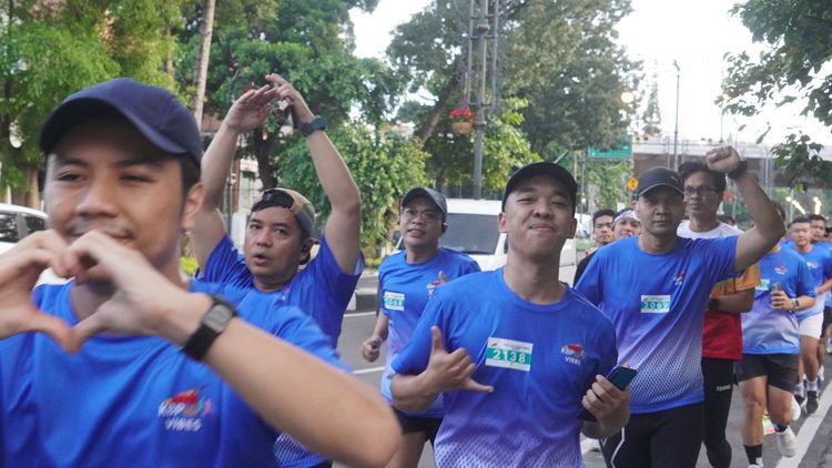 Race photo from KBP City Run 2024 Vibes