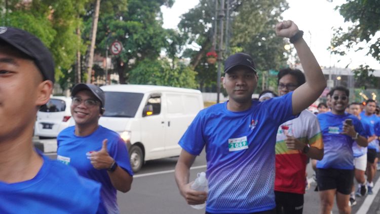 Race photo from KBP City Run 2024 Vibes