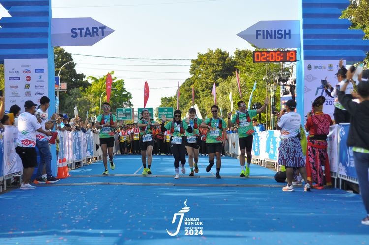 Race photo from Jabar Run 10K 2024
