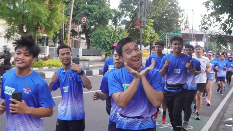 Race photo from KBP City Run 2024 Vibes