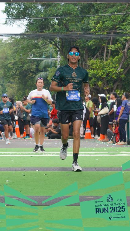 Race photo from Mangkunegaran Run 2025