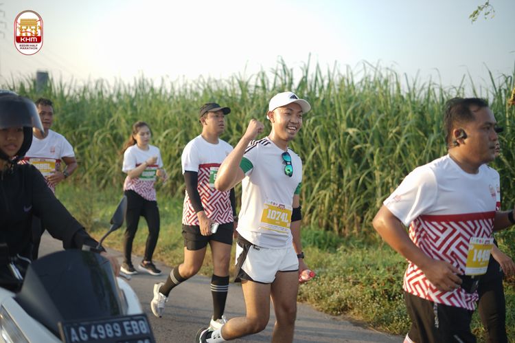 Race photo from Kediri Half Marathon 2024