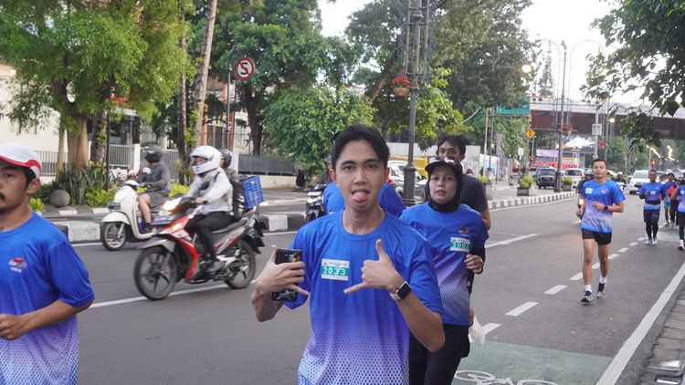 Race photo from KBP City Run 2024 Vibes