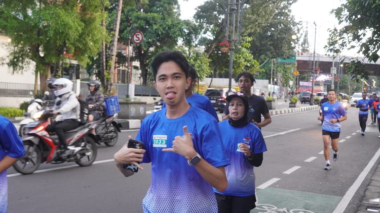 Race photo from KBP City Run 2024 Vibes
