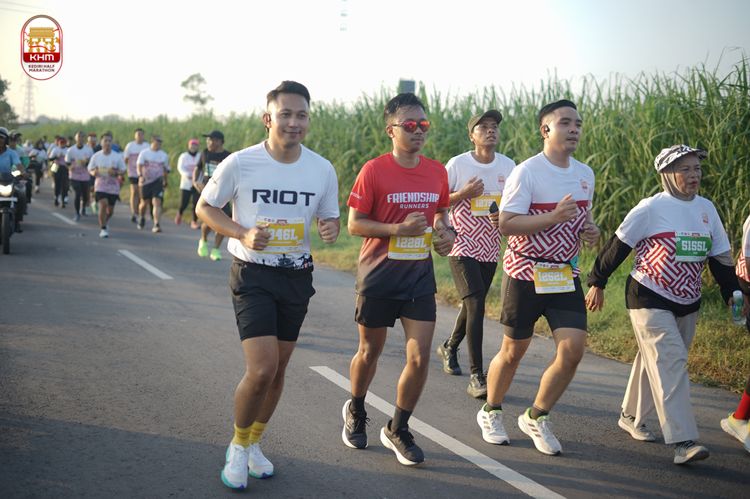 Race photo from Kediri Half Marathon 2024