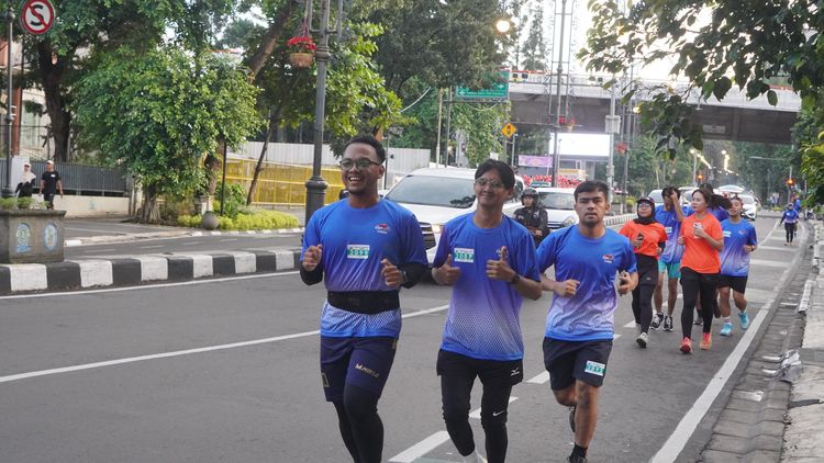 Race photo from KBP City Run 2024 Vibes