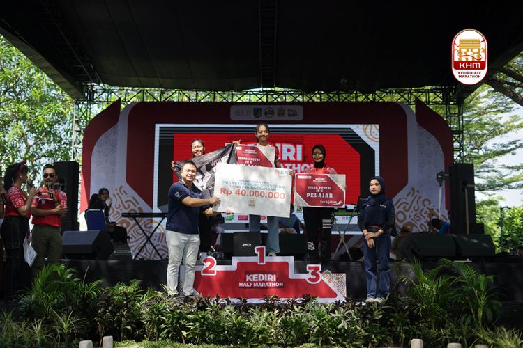Race photo from Kediri Half Marathon 2025