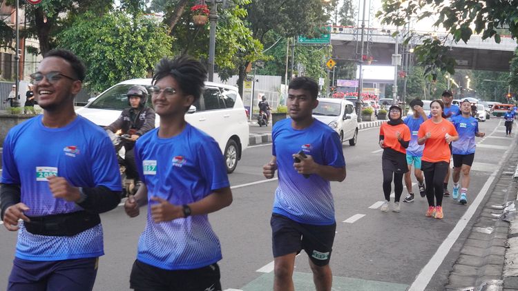 Race photo from KBP City Run 2024 Vibes