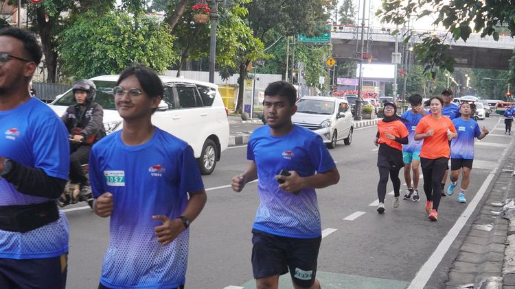 Race photo from KBP City Run 2024 Vibes