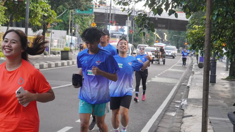 Race photo from KBP City Run 2024 Vibes