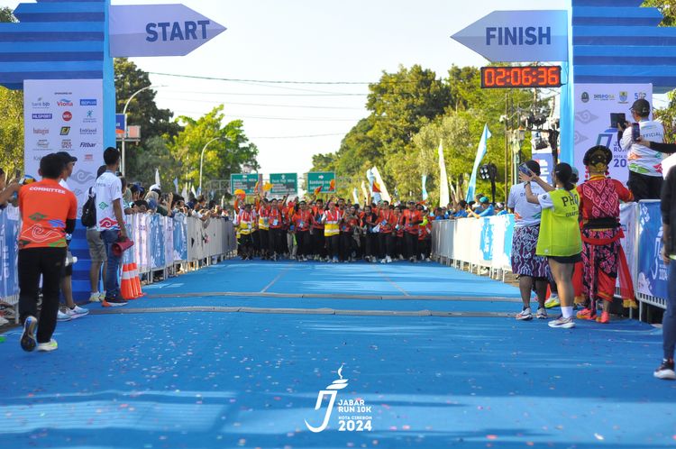 Race photo from Jabar Run 10K 2024
