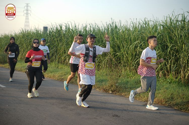 Race photo from Kediri Half Marathon 2024