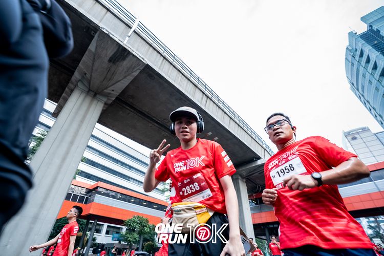 Race photo from ONE RUN 10K 2025