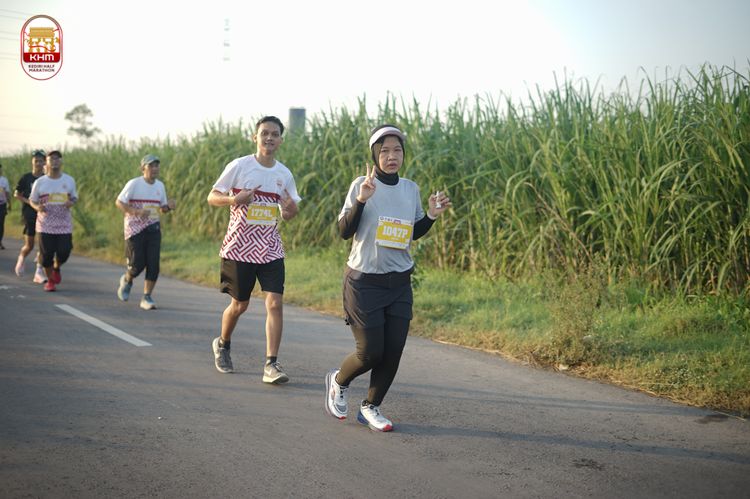 Race photo from Kediri Half Marathon 2024