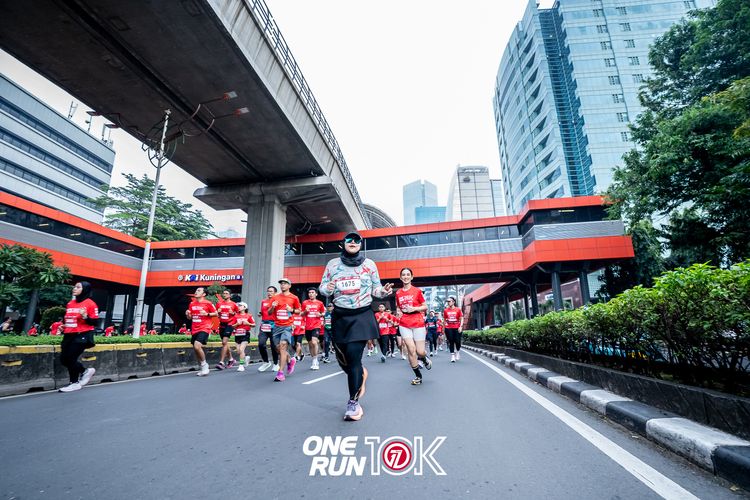 Race photo from ONE RUN 10K 2025