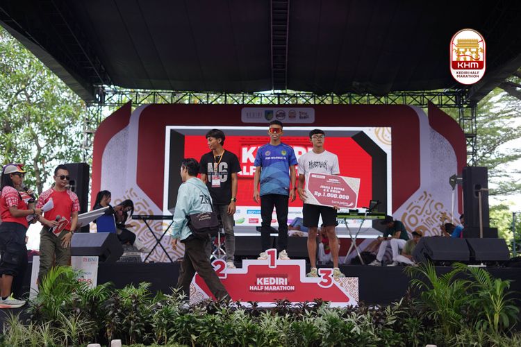 Race photo from Kediri Half Marathon 2025