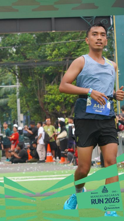 Race photo from Mangkunegaran Run 2025