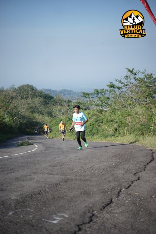 Race photo from Kelud Vertical Challenge 2024
