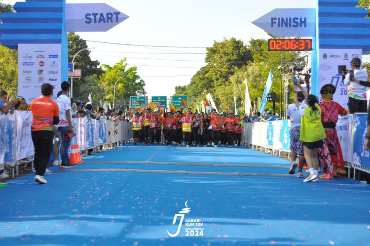 Race photo from Jabar Run 10K 2024