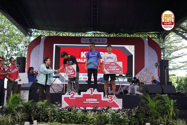 Race photo from Kediri Half Marathon 2025