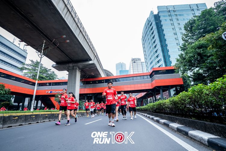Race photo from ONE RUN 10K 2025