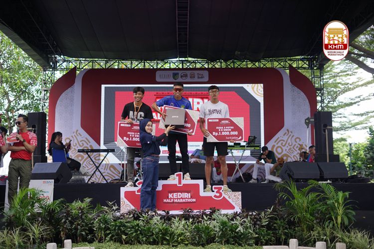 Race photo from Kediri Half Marathon 2025
