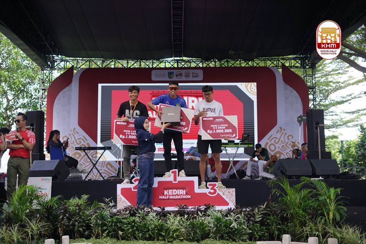 Race photo from Kediri Half Marathon 2025