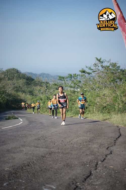 Race photo from Kelud Vertical Challenge 2024
