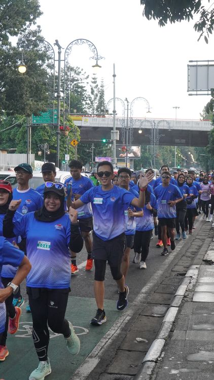 Race photo from KBP City Run 2024 Vibes