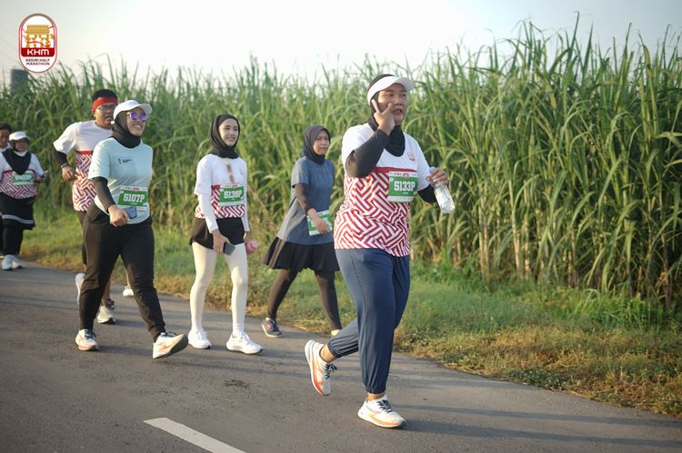 Race photo from Kediri Half Marathon 2024