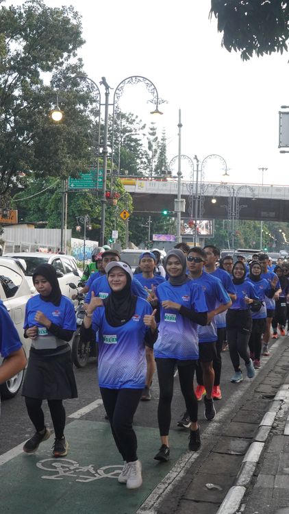 Race photo from KBP City Run 2024 Vibes
