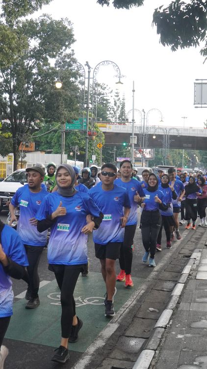 Race photo from KBP City Run 2024 Vibes