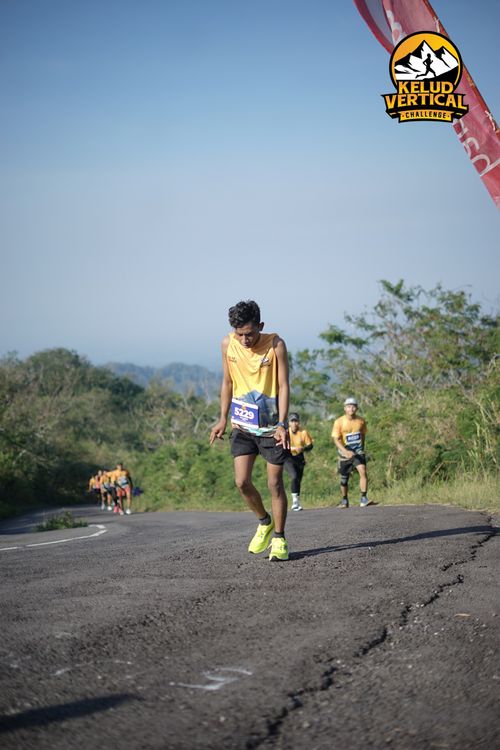 Race photo from Kelud Vertical Challenge 2024